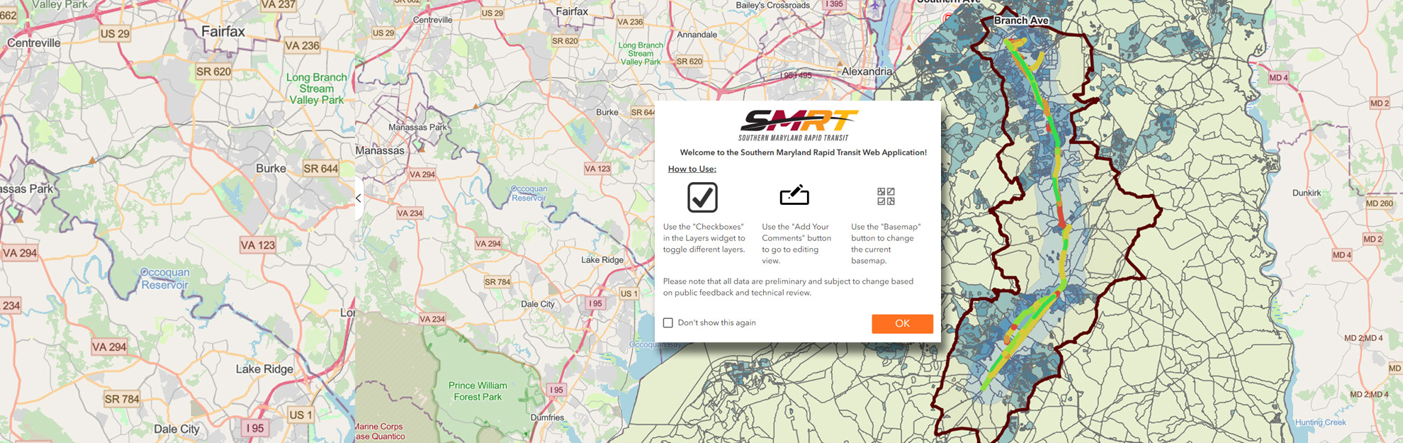 Southern Maryland Rapid Transit (SMRT)  Planning and Environment Linkages (PEL) Study
